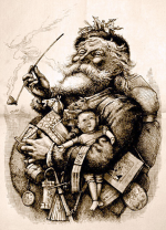 An early, scary Santa Claus